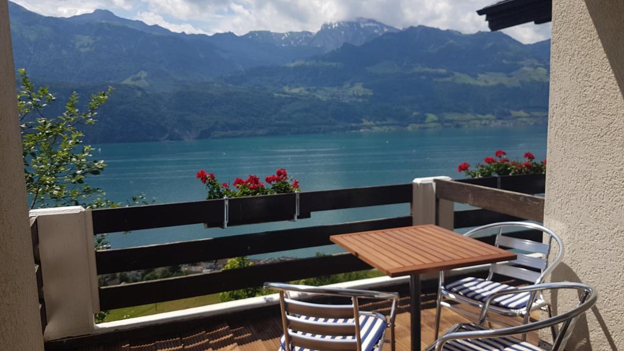 Hotel Platten Apartment Gersau Bagian luar foto